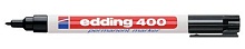 Маркер Edding 400 1.0мм (черный), перманентный 