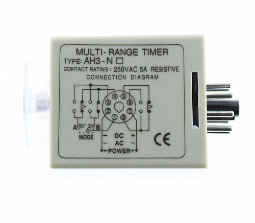 Реле времени Arcom-AH3-NE 220VAC  2Рх5А 0-30ч