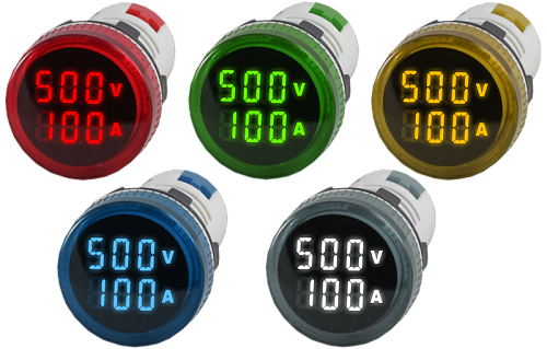 Мультиметр цифровой Omix R30-AV2-1-R (красный)