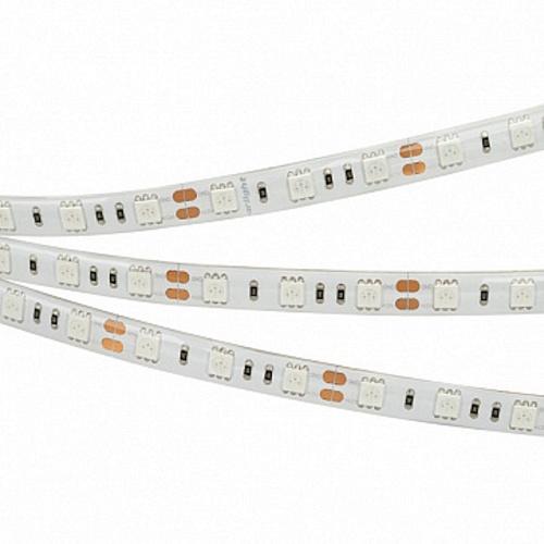 Лента светодиодная Arlight RTW 2-5000SE 12V Green 2x (14.4 Вт/м, SMD5060, 60led/m, IP65, LUX)