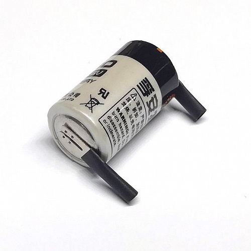 Батарейка FANSO ER14250H/T (Li, SOCL2, 3,6V, 1200mA) плоские радиальные выводы
