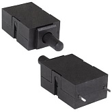 Переключатель кнопочный KDS11A чёрный
