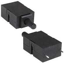 Переключатель кнопочный KDS11A чёрный