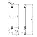 Антенна телескопическая D5mm 110-380mm AST-18