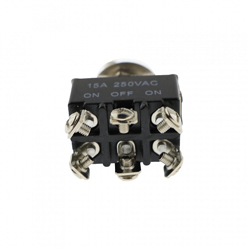 Тумблер KN3(C)-203 on-off-on 15А
