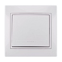 Выключатель Lezard Mira с/у 1-кл 250V 10А белый