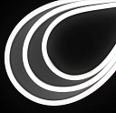 Лента светодиодная Neon mini PRO 8W/m CW (12v, smd2835, 120led/m, 0612, Silicon+PVC, 50m) белый холодный