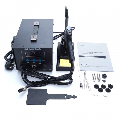 Паяльная станция с оловоотсосом и паяльником Yihua YH948