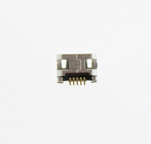 microUSB гнездо на плату универсальный 10, Разъём