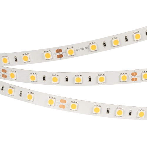 Лента светодиодная Arlight RT-B60 24V Day4000 (14.4 W/m, SMD5060, 60led/m, IP20)