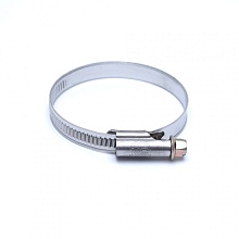 Хомут червячный KS, 50-70мм