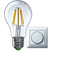 Лампа Navigator Filament Dimm NLL-F-A60-8-230-2.7K-E27-DIMM ВО