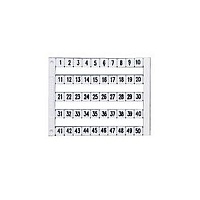 Маркировка горизонтальная DY5(301...350)