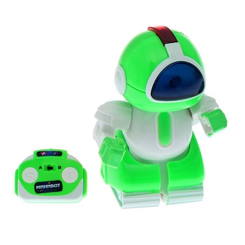 Робот Минибот (бело-зеленый)