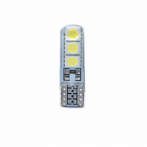 Светодиодная лампа T10 (W5W) 12V 5050 6 SMD LED White (EL)