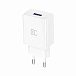 Зарядное устройство BC C62 (18W, USB-A, USB-C, 2 порта) белый