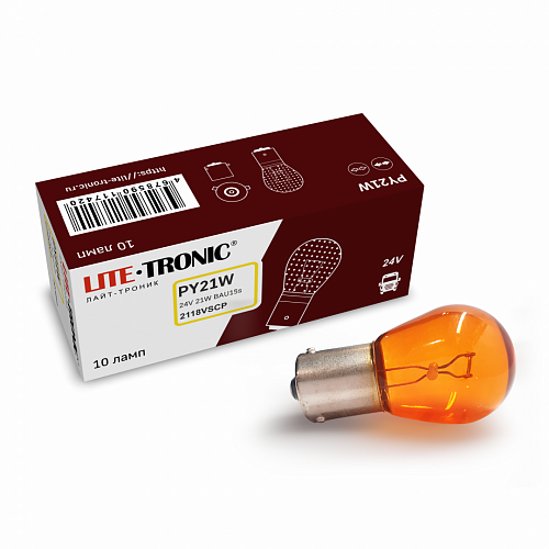PY21W (BAU15s) Lite-Tronic 24V 21W 2118VSCP