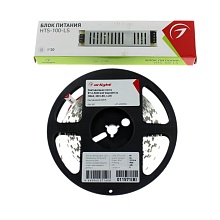 Комплект светодиодной ленты 24v Day4000 (14.4W/m, IP20, 5m, блок питания) 