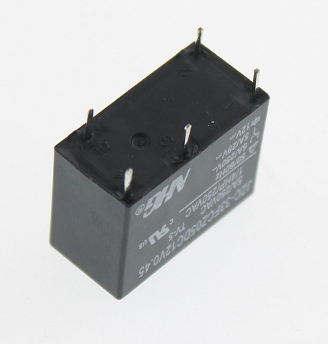 JZC-33F-C-Z-5-DC12V-0.45, 5A, 1C, Реле электромагнитное JZC-33F-C-Z-5-DC12V-0.45, 5A, 1C