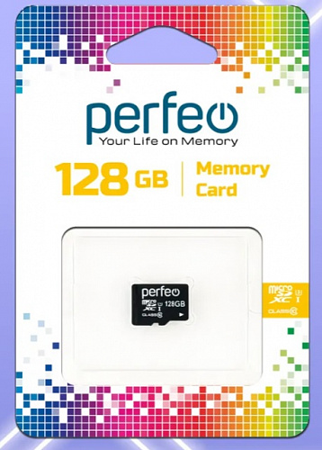 Perfeo microSDXC 128Gb High-Capacity Class10 UHS-1