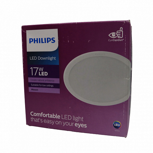 Светильник Philips 59466 MESON 150 17W WH recessed LED (17Вт, 1300Лм, 6.5К) Повреждение упаковки