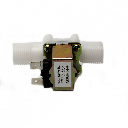 Электромагнитный водопроводный клапан ZE-4F180 (пластик, DC12V , нормально закрытый) для Arduino   