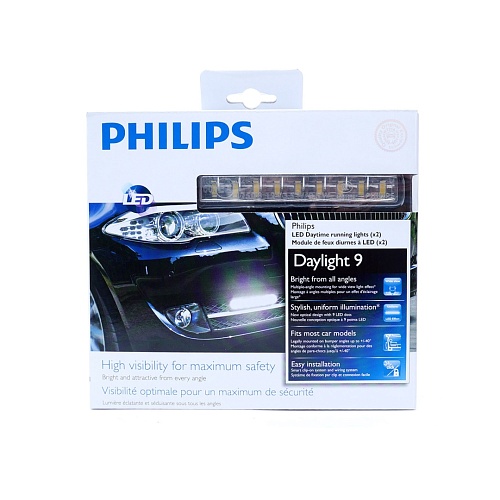 Дневные ходовые огни Philips LED DayLight 9