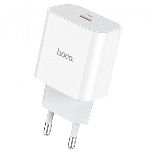 Зарядное устройство Hoco C76A Plus (20W, PD) Белый, Type-C 