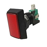 Переключатель кнопочный GMSI-3B-R no(nc)+nc(no) красный