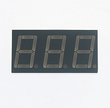 Светодиодный индикатор LED Y 3DIG CA FYT-5631AUY-21