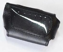 Чехол для брелока Pandora 3110/3150/3900 (плетеный, черная кожа)