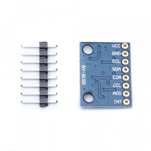 Датчик положения в пространстве GY-9150 (MPU-9150 гироскоп, акселерометр, магнитометр) для Arduino 