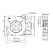Вентилятор Ruichi RQU12032MS 120x120x32мм 0.5A 12V