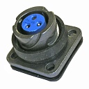 FQ14-3ZK-S розетка на корпус, Разъем