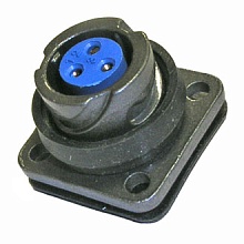 FQ14-3ZK-S розетка на корпус, Разъем