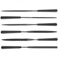 Набор надфилей Stayer "Master", ПВХ ручка, 100мм (6шт)