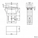 Переключатель клавишный IRS-1-4C on-off  красный