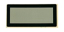 FFS57x26B-49x18M (Лицевая панель черная 57х26мм, тонированное окно 49х18мм)