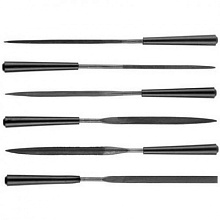 Набор надфилей Stayer "Master", ПВХ ручка, 100мм (6шт)