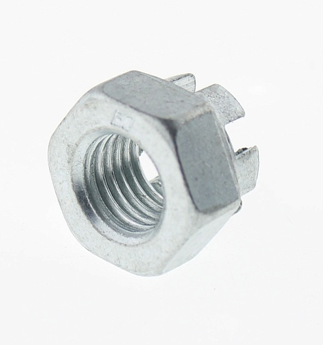 Гайка М12*1,5 корончатая