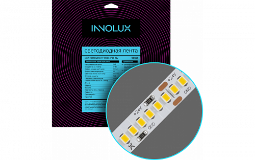 Лента INNOLUX ИСЛ-2835CW238-17-CRI80-IP20-24V