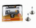 Галогенная лампа головного света H7 BOCXOD Super Nova+100% 4000К 12V 55W PX26d 80517SN 2шт