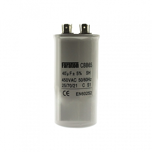 CBB65-A  40.0мкФ*450В(пусковой), Конденсатор