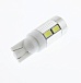 Светодиодная лампа T10 (W5W) 12V 5630 10 SMD White Lumen