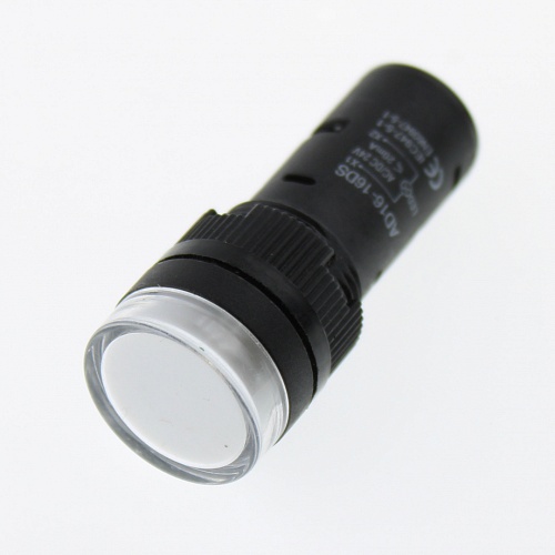 Индикатор ARG2-16FP-W-R24 (AR-AD16-16DS) белый =24В