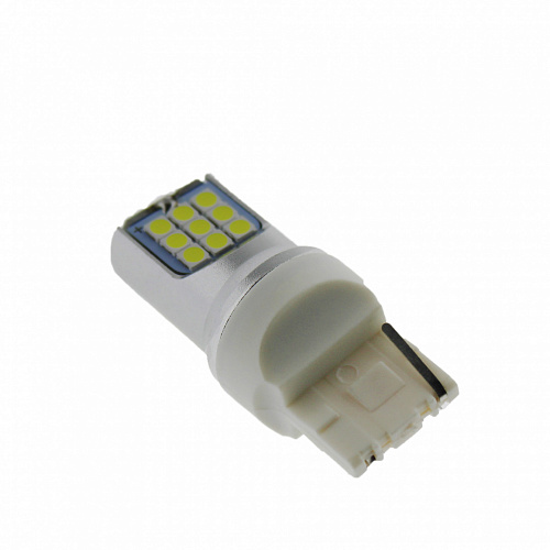 Светодиодная лампа W21W (T20) 12-24V 3030 24 SMD LED White