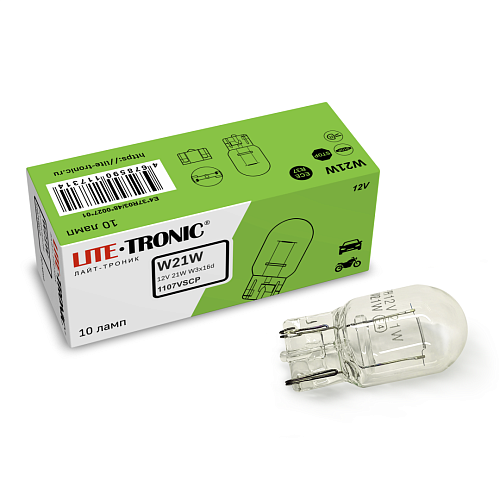W21W (W3x16d) Lite-Tronic 12V 21W 1107VSCP
