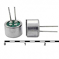 ECM-4F-(P) (электр. 9,7х6,7мм) с выводами