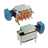 Переключатель движковый ПД19-2 on-(on) 