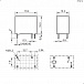 HF32F-G/012-HST 12VDC, 10A, 1A, Реле электромагнитное HF32F-G/012-HST 12VDC, 10A, 1A